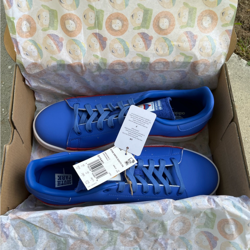 South Park x adidas Originals sneakers: Stan Marsh, brand new, size 10.5